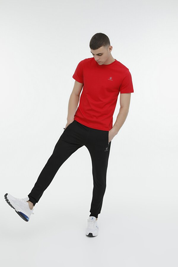 Lumberjack M-CT102 BSC C NK T-SH 3FX RED Man 054