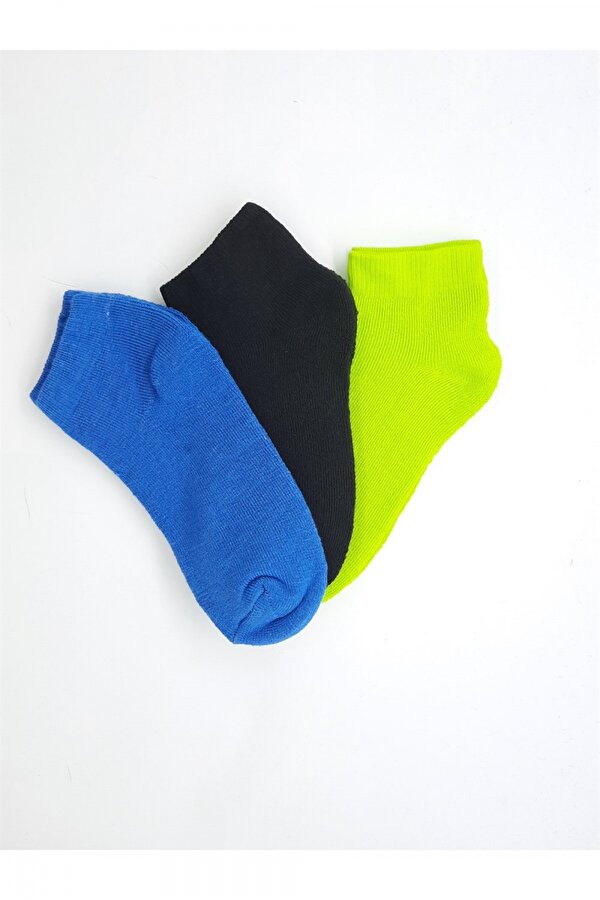 Black Arden Socks Renkli Desensiz Havlu Kadın Patik 36-40 3 Çift Black Arden Socks Renkli Desensiz Havlu Kadın Patik 36-40 3 Çift