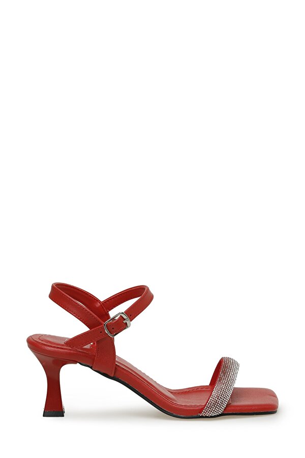 Butigo LUCA 3FX Kırmızı Kadın Topuklu Sandalet