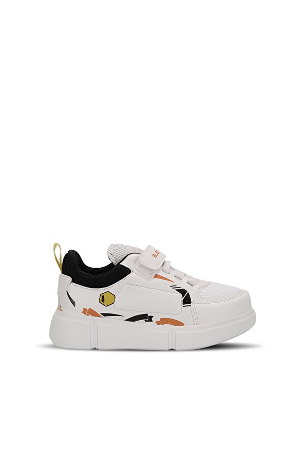 Slazenger KEPA Sneaker Unisex Çocuk Ayakkabı Beyaz / Siyah
