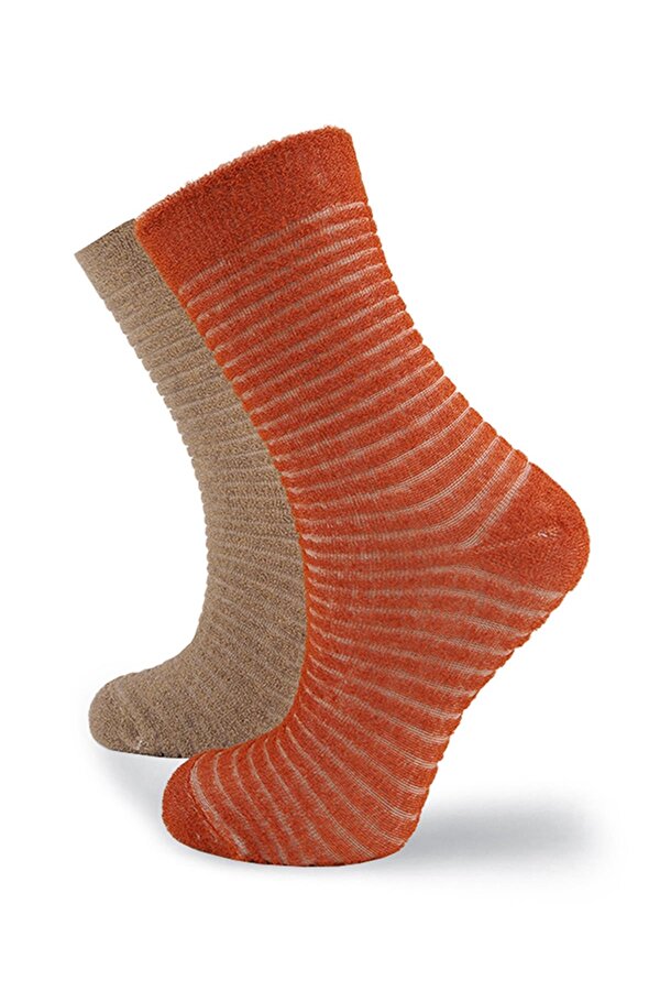Black Arden Socks Kışlık Bayan Peluş Havlu Çorap 2 Çift