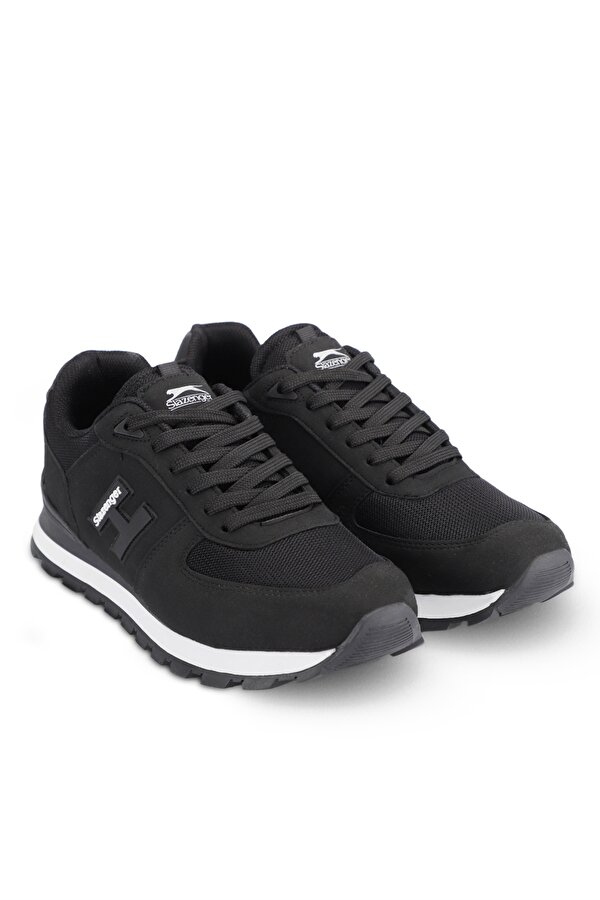 Slazenger ZENOV Sneaker Erkek Ayakkabı Siyah / Beyaz