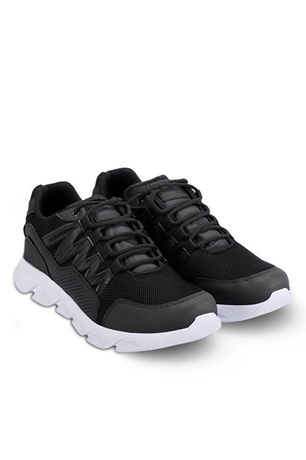 Slazenger KADEN I Sneaker Erkek Ayakkabı Siyah / Beyaz