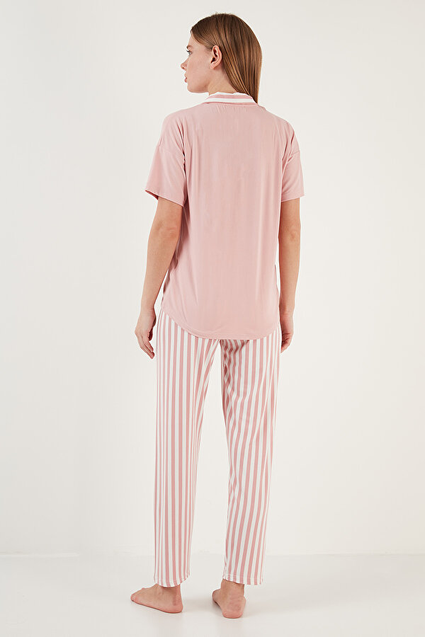 Lela Bayan Pijama Takımı 6097515 PUDRA
