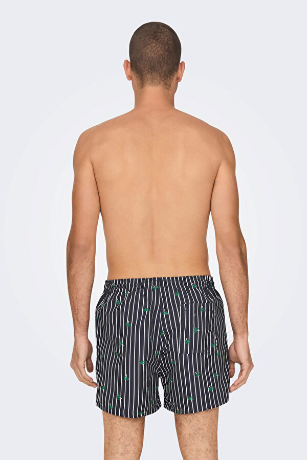 Only&Sons Only & Sons Erkek Onsted Deniz Şortu 22025380 Siyah