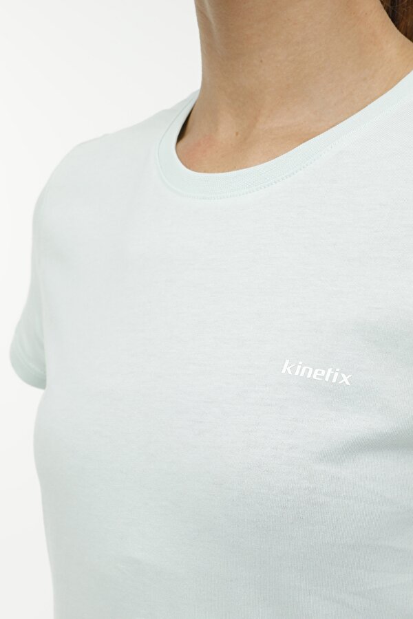 Kinetix W-SN226 BASIC C NECK T-SH L MINT Woman 054
