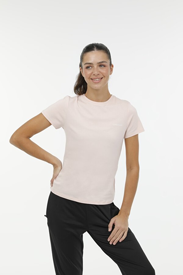 Lumberjack W-CT131 BASIC MODAL C NEC PASTEL PINK Woman 054