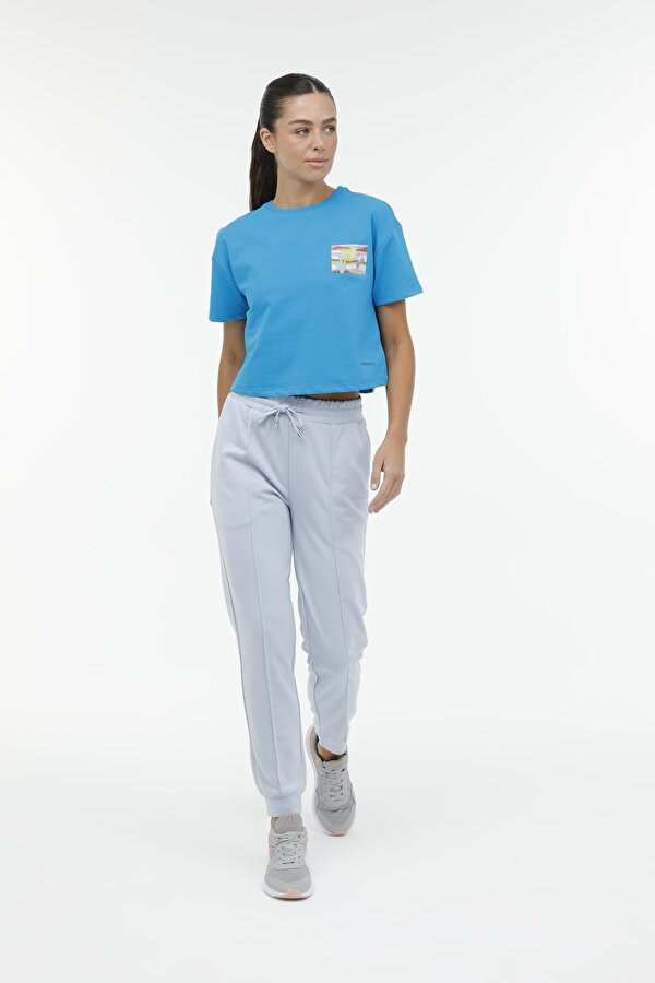 Lumberjack Wl Vina-B 11Od21 3Fx Синий 008 Женщина Футболка