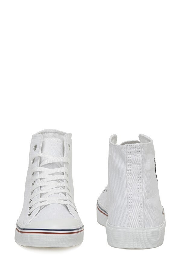 U.S. Polo Assn. PENELOPE HIGH 3FX Beyaz Erkek High Sneaker