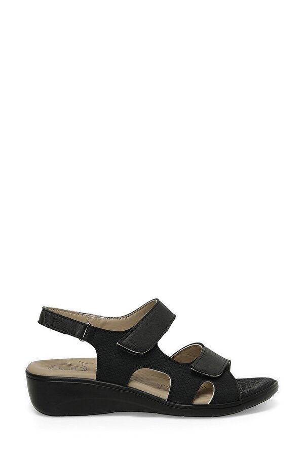 Polaris 5 Nokta 104412.Z3FX Siyah Kadın Comfort Sandalet