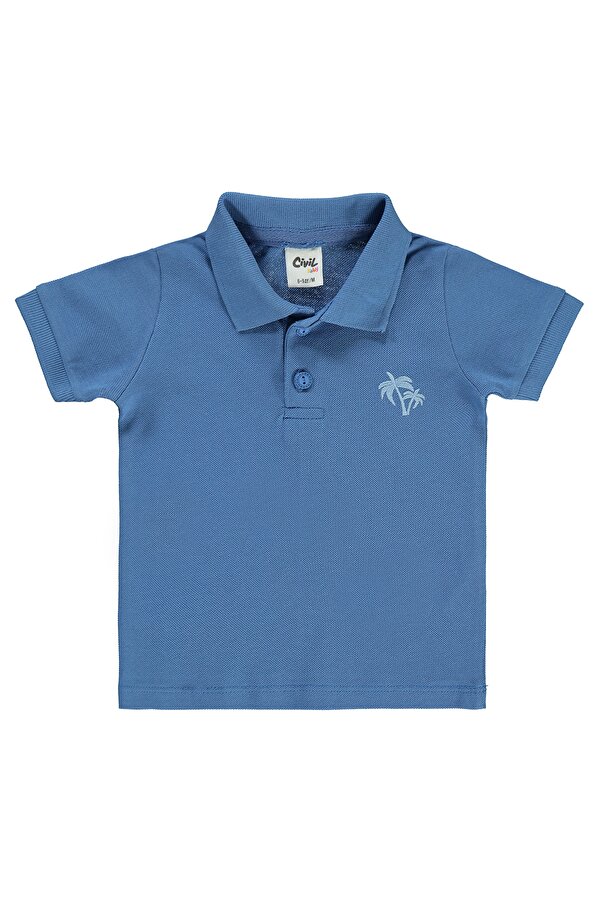 Civil Baby Erkek Bebek Çıtçıtlı Badi 6-18 Ay İndigo Civil Baby Erkek Bebek Çıtçıtlı Badi 6-18 Ay İndigo