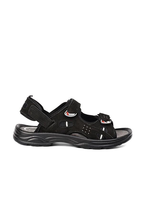 Castle Black Siyah Erkek Spor Sandalet