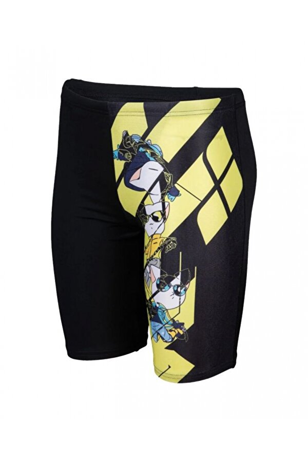 Arena Boys Cats Swim Jammer Black Çocuk Yüzücü Mayosu 006000500