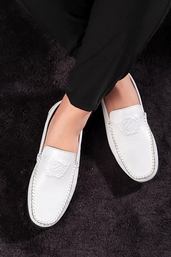 Ducavelli Zwang Hakiki Deri Erkek Günlük Ayakkabı, Loafer Ayakkabı, Hafif Ayakkabı, Deri Loafer