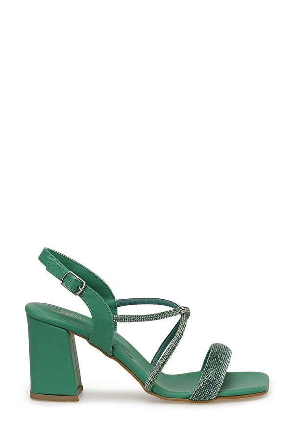 Butigo DESSA 3FX Yeşil Kadın Topuklu Sandalet