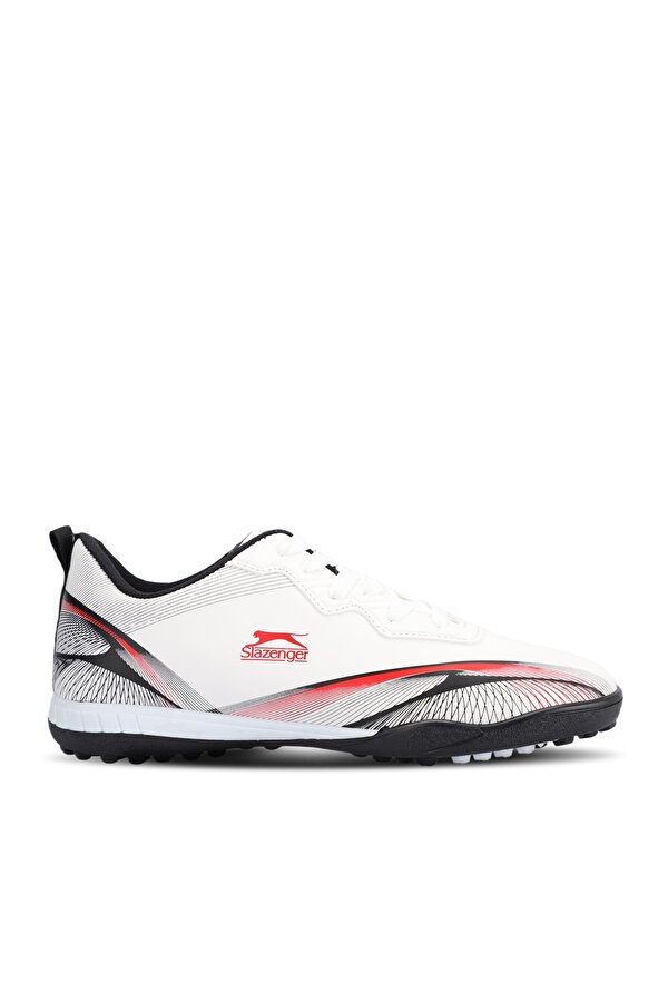 Slazenger MARCELL HS Futbol Erkek Çocuk Krampon Ayakkabı Beyaz