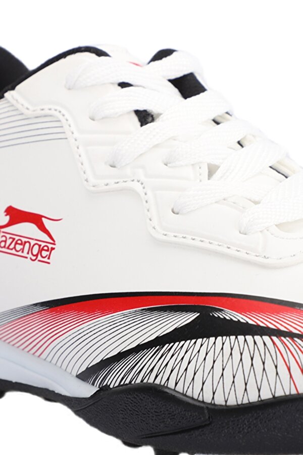 Slazenger MARCELL HS Futbol Erkek Çocuk Krampon Ayakkabı Beyaz
