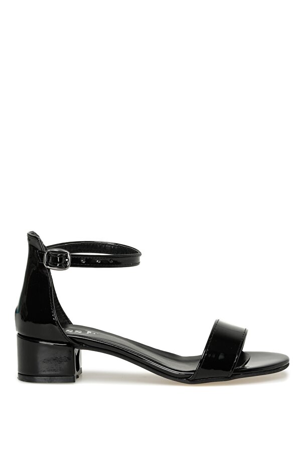 Miss F DS21079 3FX Siyah Kadın Topuklu Sandalet