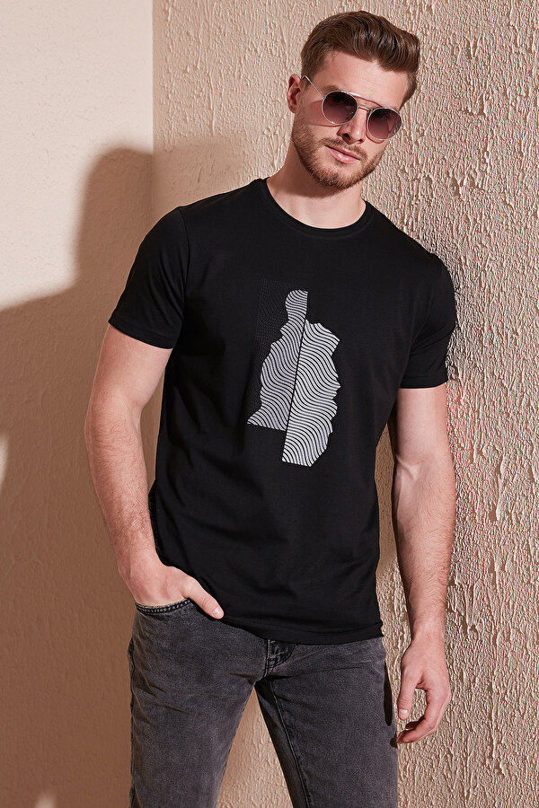 Buratti Erkek T Shirt 646B3920 SİYAH