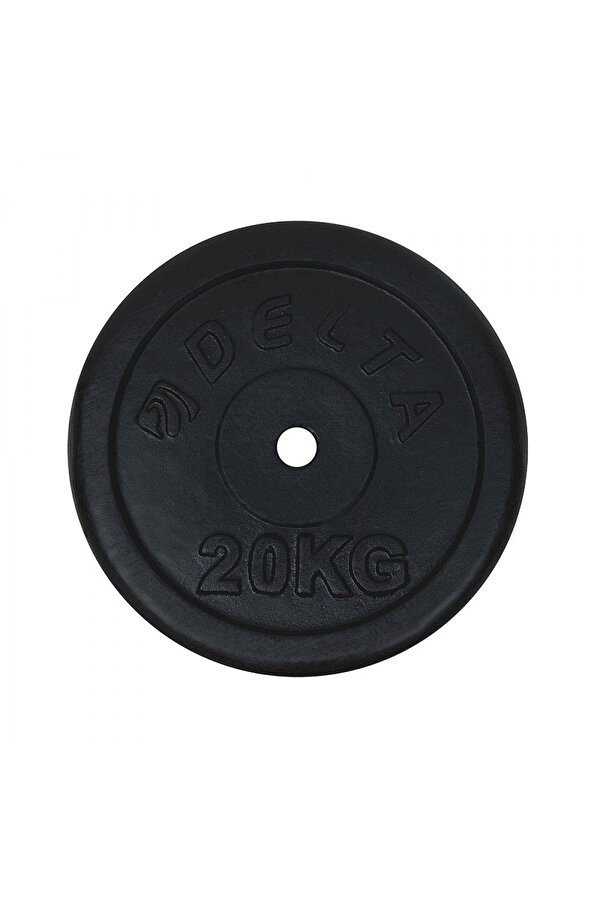 Delta 20 Kg x 1 Adet Siyah Döküm Plaka Ağırlık Flanş