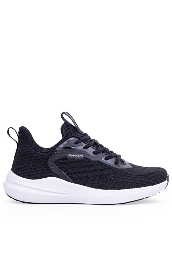 Slazenger Erkek Spor Ayakkab Gunluk Ko u Sneaker Ano Siyah Ayakkab