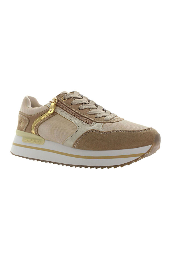 Lumberjack SNEAKER WITH ZIP BEIGE Woman Sneaker