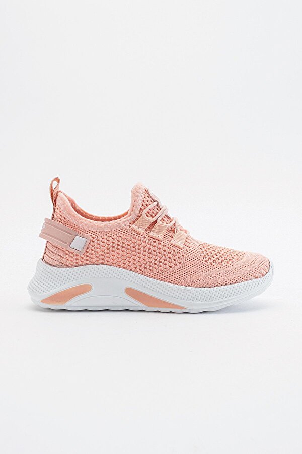 Ccway Triko Çocuk Spor Ayakkabı 31-35 PUDRA