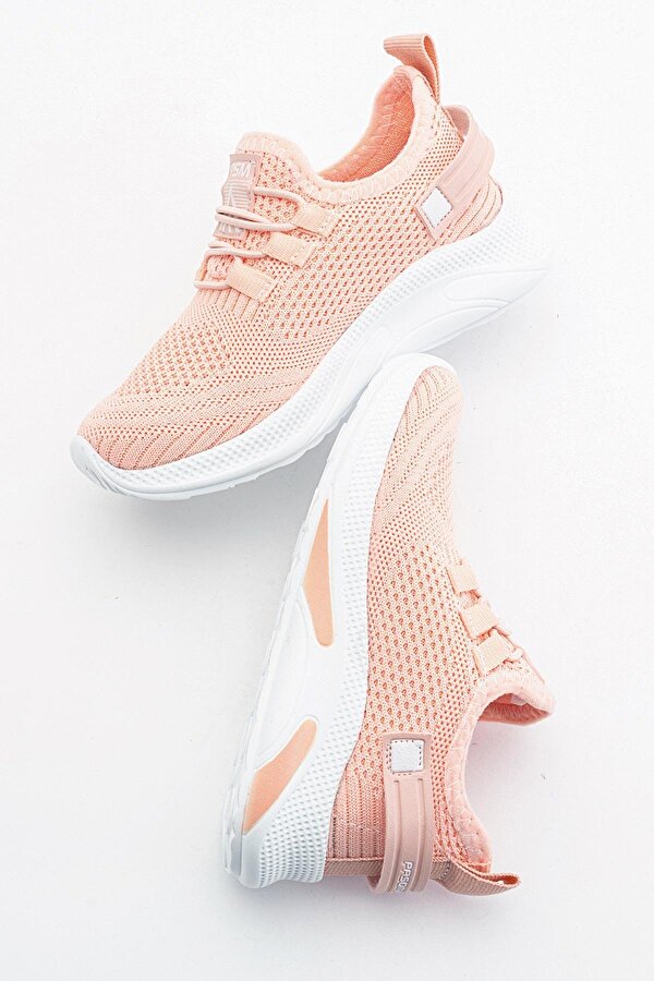 Ccway Triko Çocuk Spor Ayakkabı 31-35 PUDRA