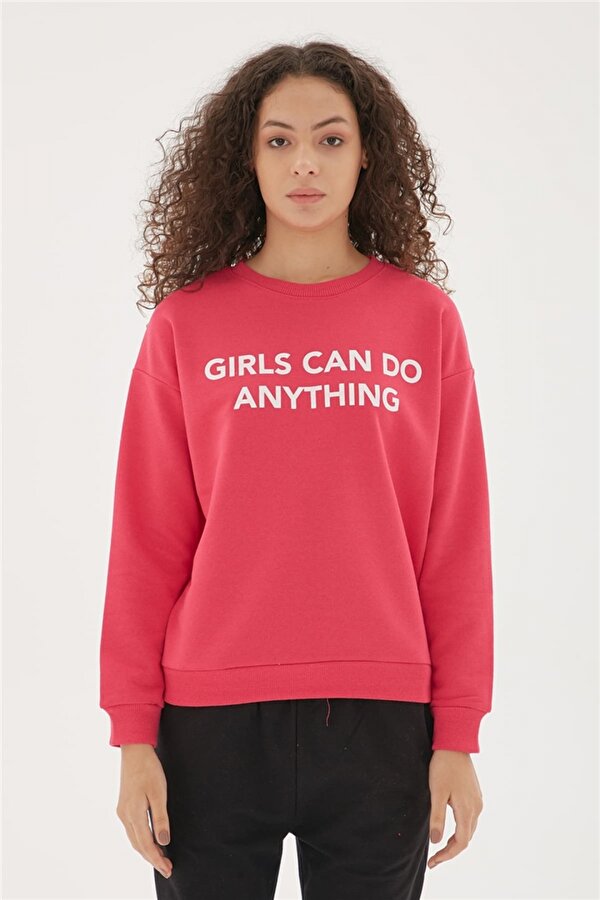 Bask l Sweatshirt Fu ya Fuchsia Fiyatlar Flo