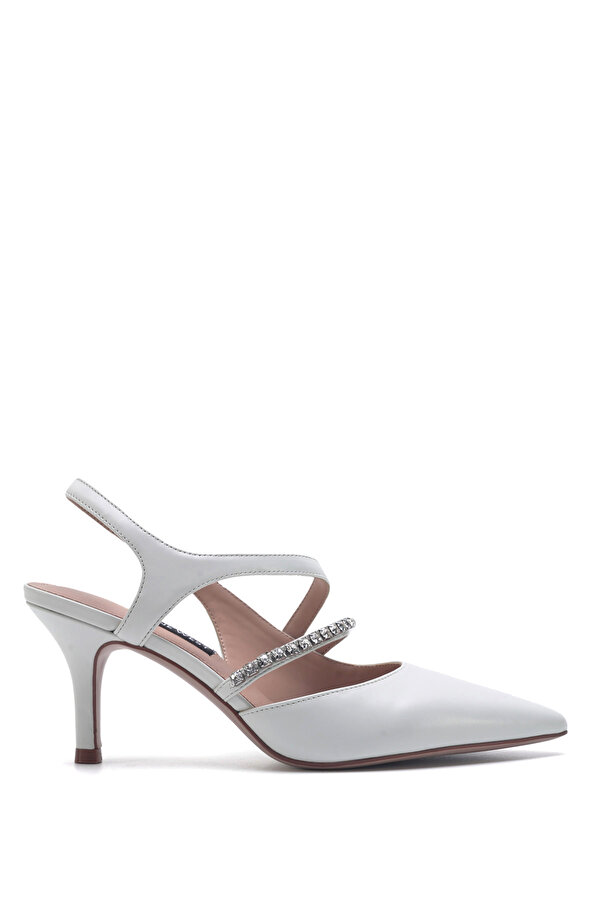 Nine West PALMA 3FX Beyaz Kadın Topuklu Ayakkabı
