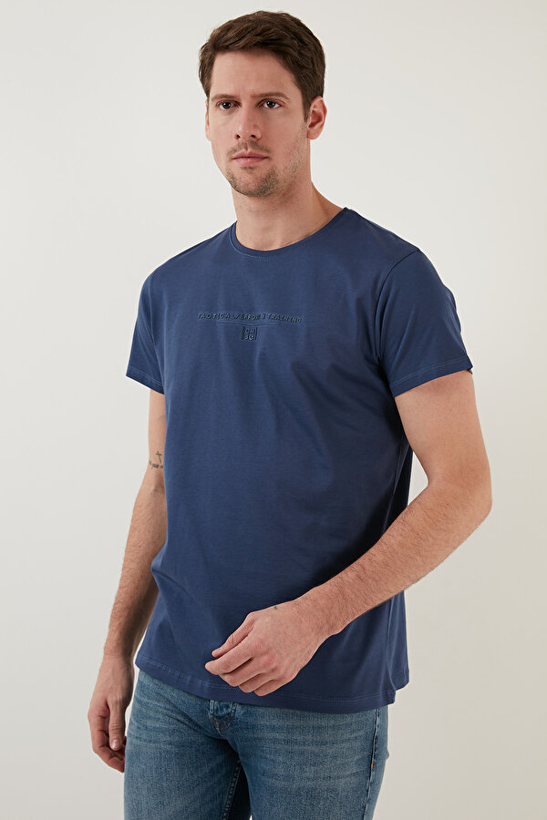 Buratti Erkek T Shirt 541TACTICAL AÇIK LACİVERT