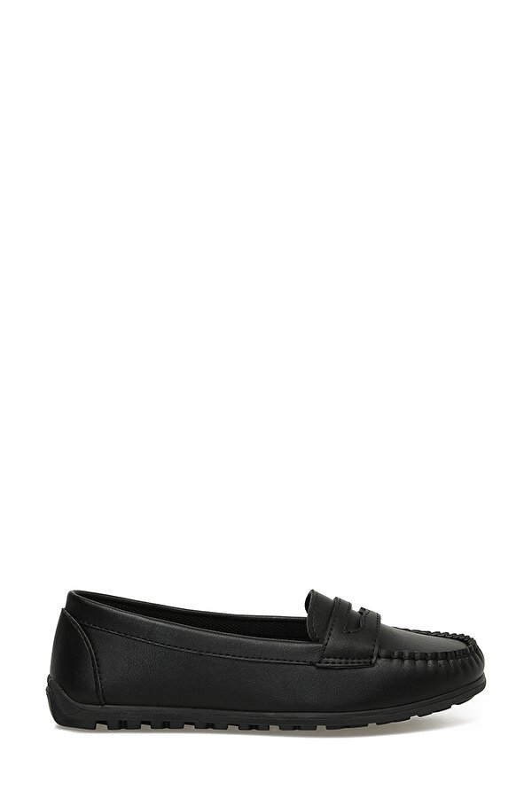 Miss F DW23004 3PR Siyah Kadın Loafer