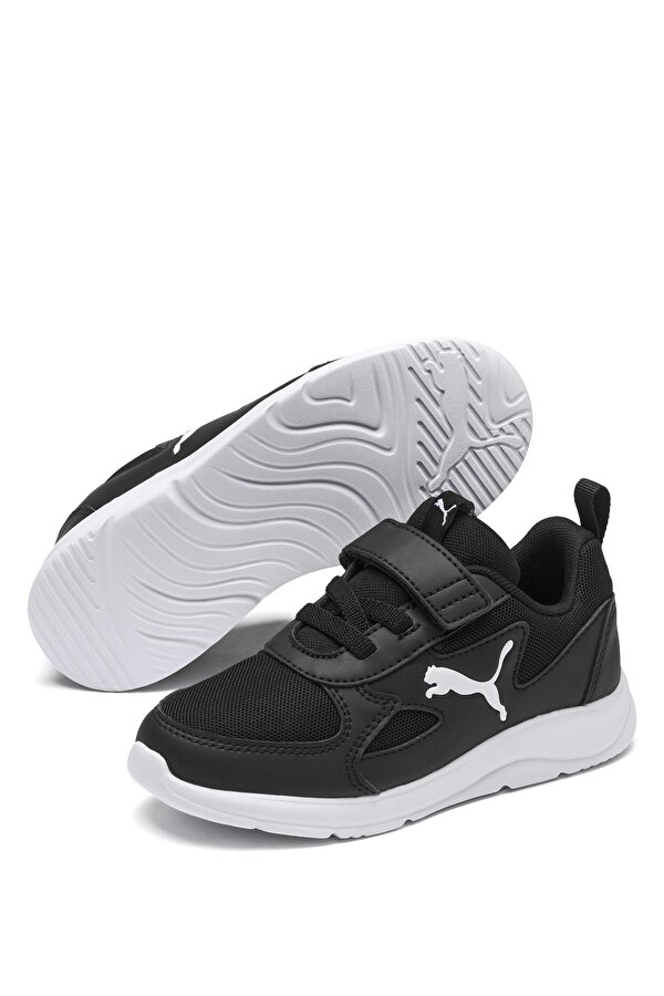 Puma Fun Racer AC PS Siyah Erkek Çocuk Koşu Ayakkabısı