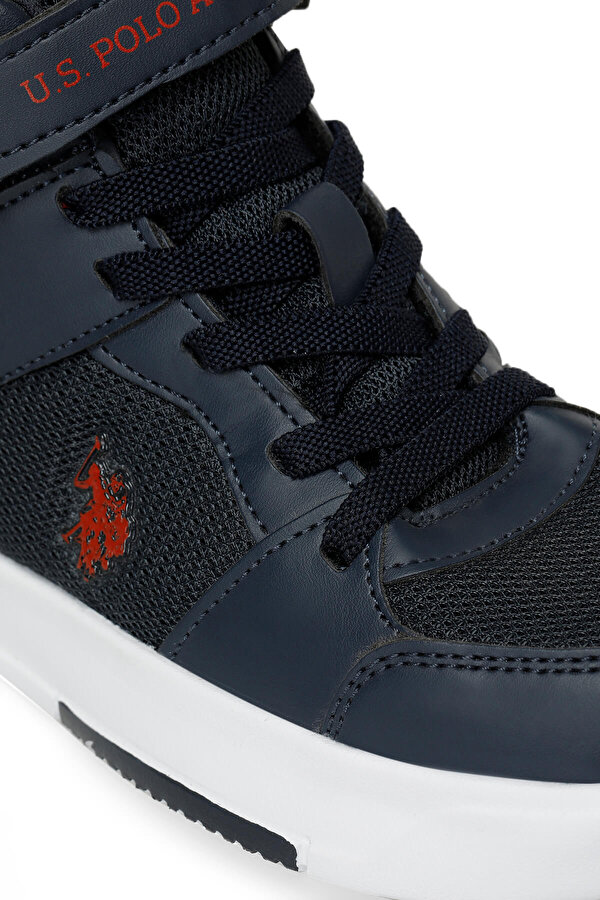 U.S. Polo Assn. DAMA JR 3FX Lacivert Erkek Çocuk High Sneaker