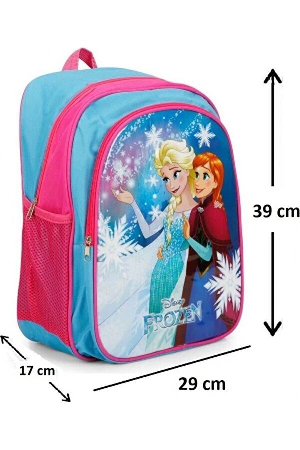 Hakan Çanta Ewason  Frozen Lisanslı Ilkokul Çantası + Beslenme Çantası ve Beslenme Kabı