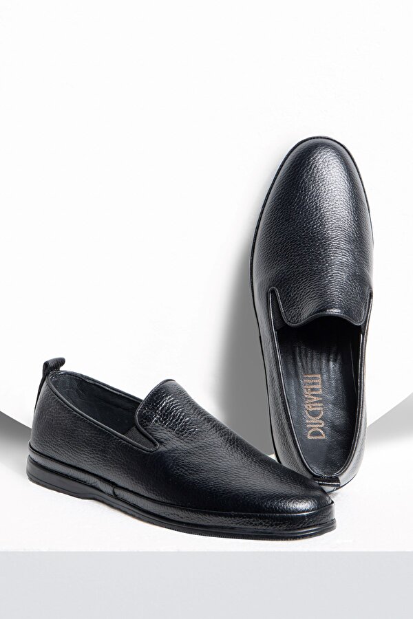 Ducavelli Kante Hakiki Deri Comfort Ortopedik Erkek Günlük Ayakkabı, Baba Ayakkabısı, Ortopedik Ayakkabı, Loaf