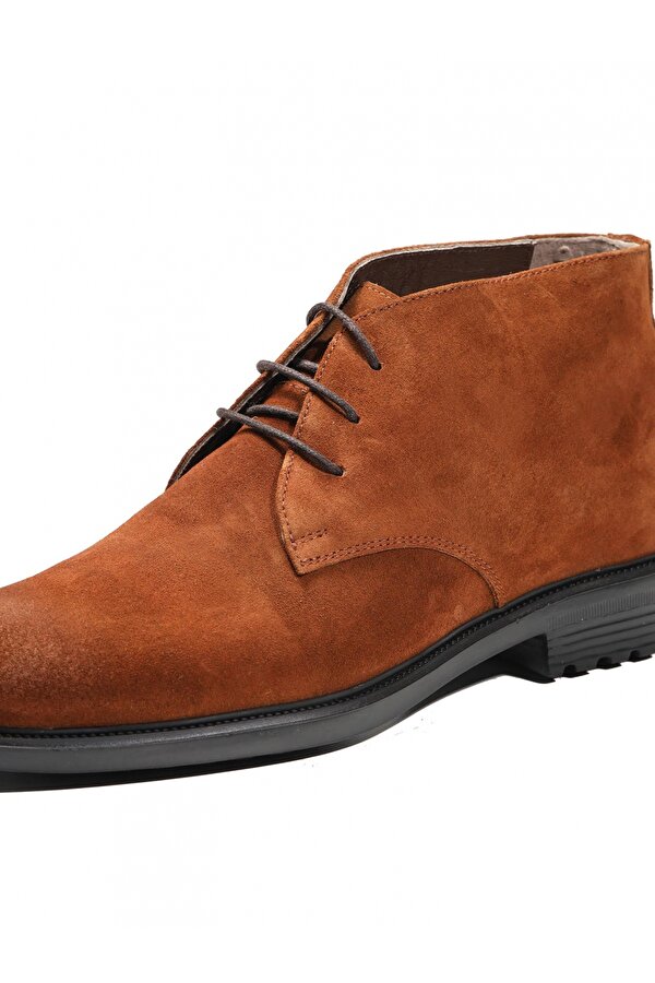Dufy Taba Erkek Süet Casual Bot - 92063