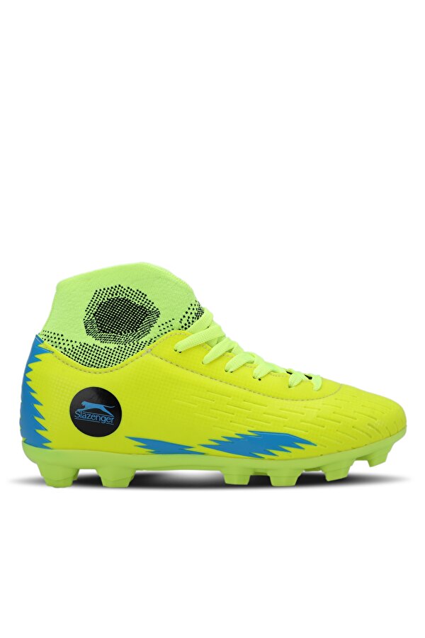 Slazenger HADAS KRP Futbol Erkek Krampon Ayakkabı Neon Sarı