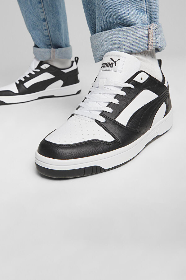 Puma Rebound v6 Low BLACK Man 001