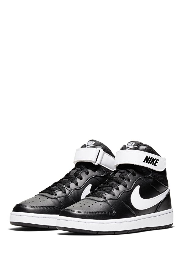 Nike Court Borough Mid 2 (Gs) Черный Подросток, Мальч. Кроссовки Высокие