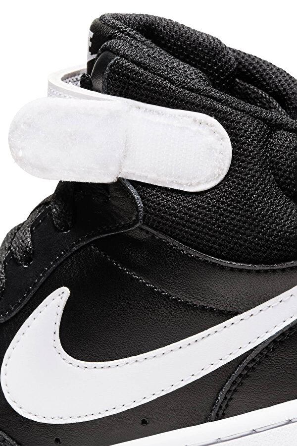 Nike Court Borough Mid 2 (Gs) Черный Подросток, Мальч. Кроссовки Высокие