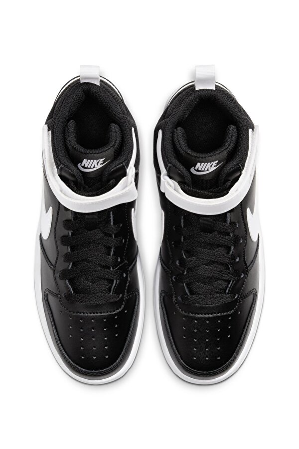 Nike Court Borough Mid 2 (Gs) Черный Подросток, Мальч. Кроссовки Высокие