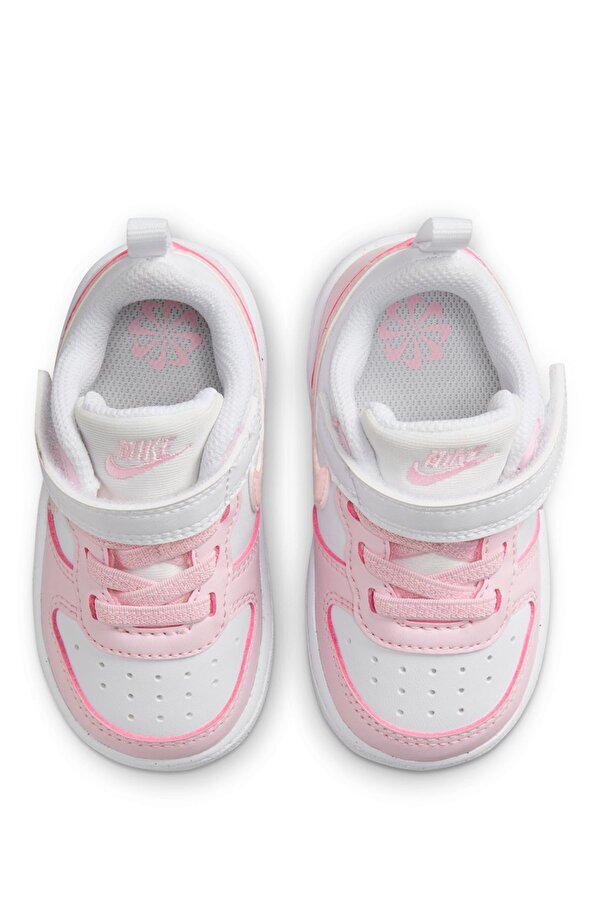 Nike COURT BOROUGH LOW RECRAFT Beyaz Kız Çocuk Sneaker