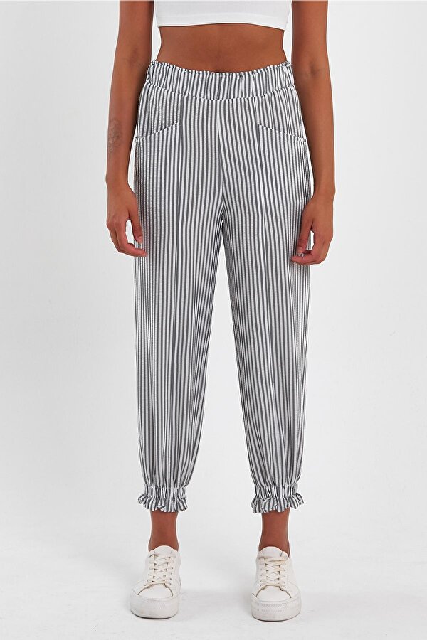 Alexander Gardi ALEXANDERGARDI PAÇASI BÜZGÜLÜ JOGGER PANTOLON (B23-0065)