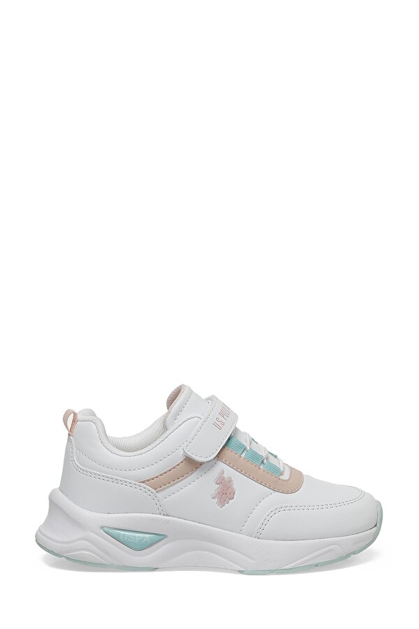 U.S. Polo Assn. ARIANA PU 3PR Beyaz Kız Çocuk Sneaker