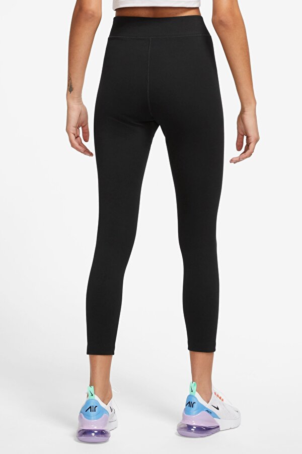 Nike W NSW NK CLSC HR 7/8 TIGH Siyah Kadın Tayt