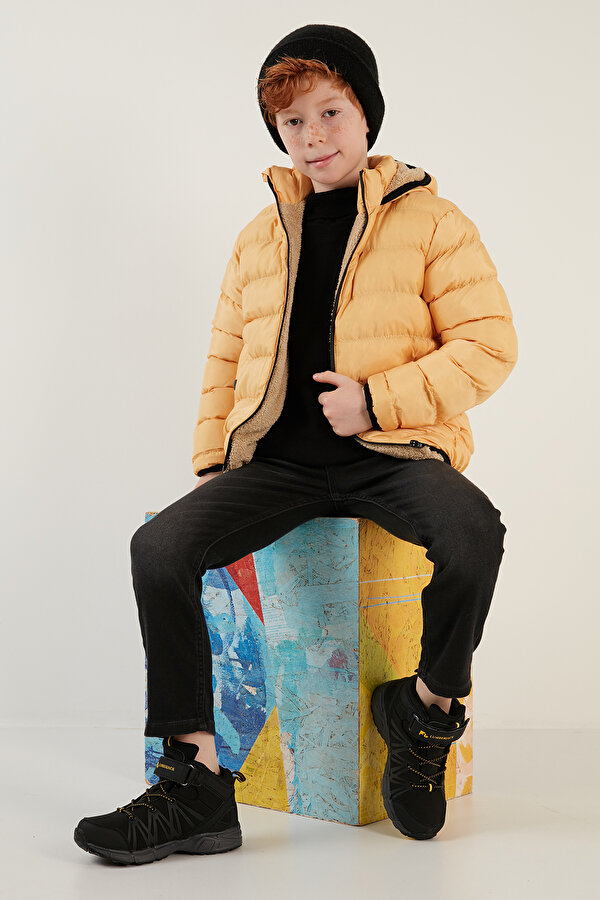 Lela Unisex Çocuk Mont 5764516 SARI