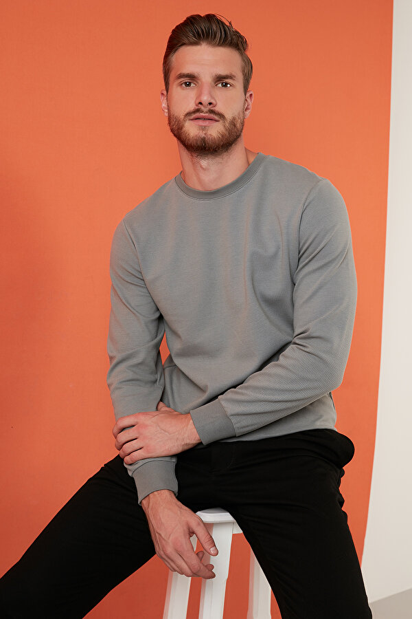 Buratti Erkek Sweat 5905313 AÇIK HAKİ