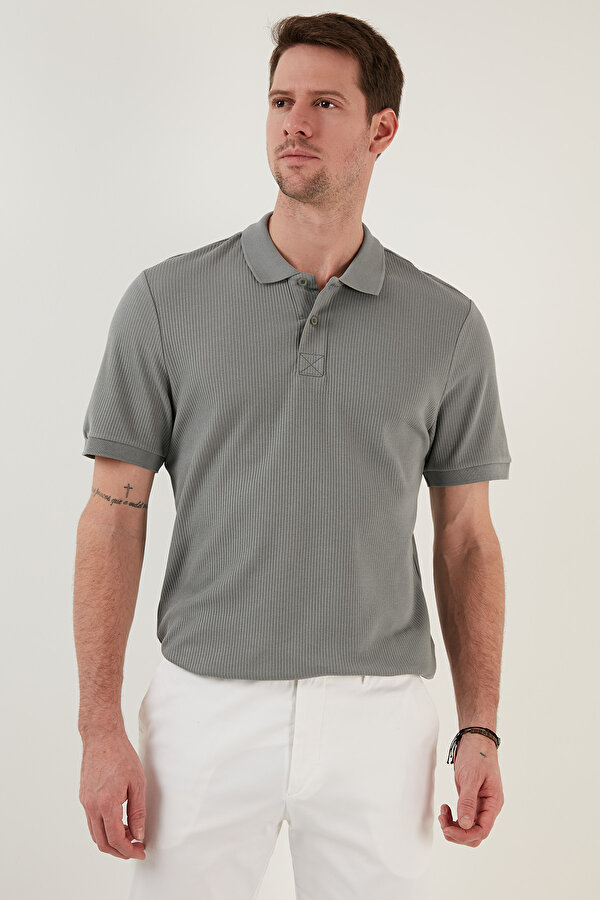 Buratti Erkek Polo T Shirt 5902281 AÇIK HAKİ