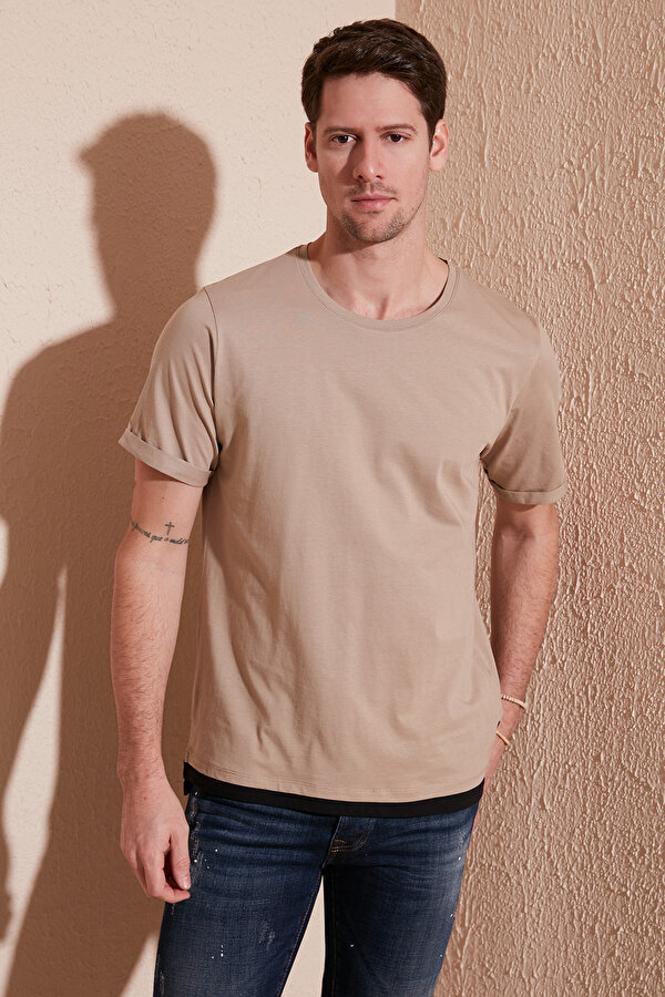 Buratti Erkek T Shirt 5902515 VİZON